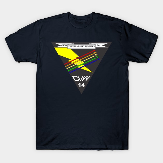 Carrier Air Wing 14 - CVW 14 T-Shirt by MBK